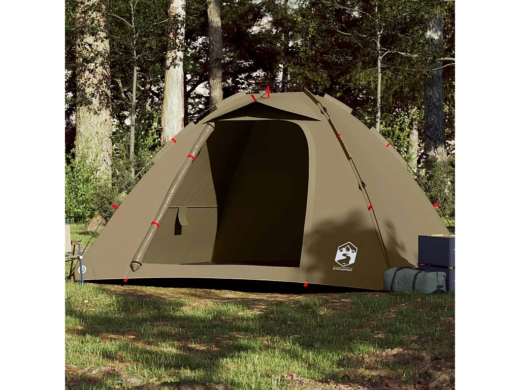 Tenda de pesca para 4 pessoas libertação rápida verde azeitona PT905841