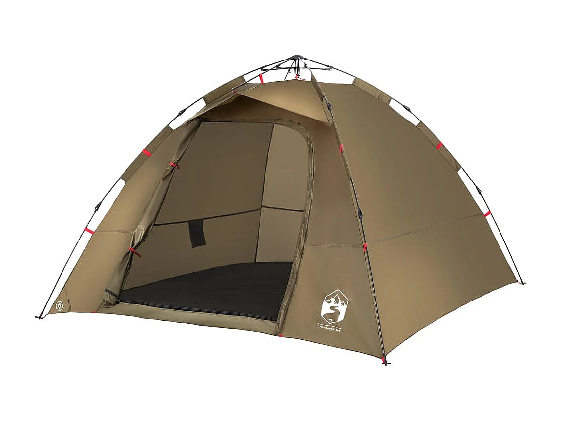 Tenda de pesca para 4 pessoas libertação rápida verde azeitona PT905841