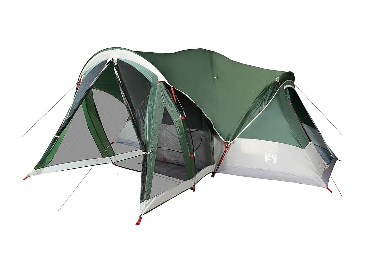 Tenda familiar tipi para 8 pessoas impermeável verde PT167560