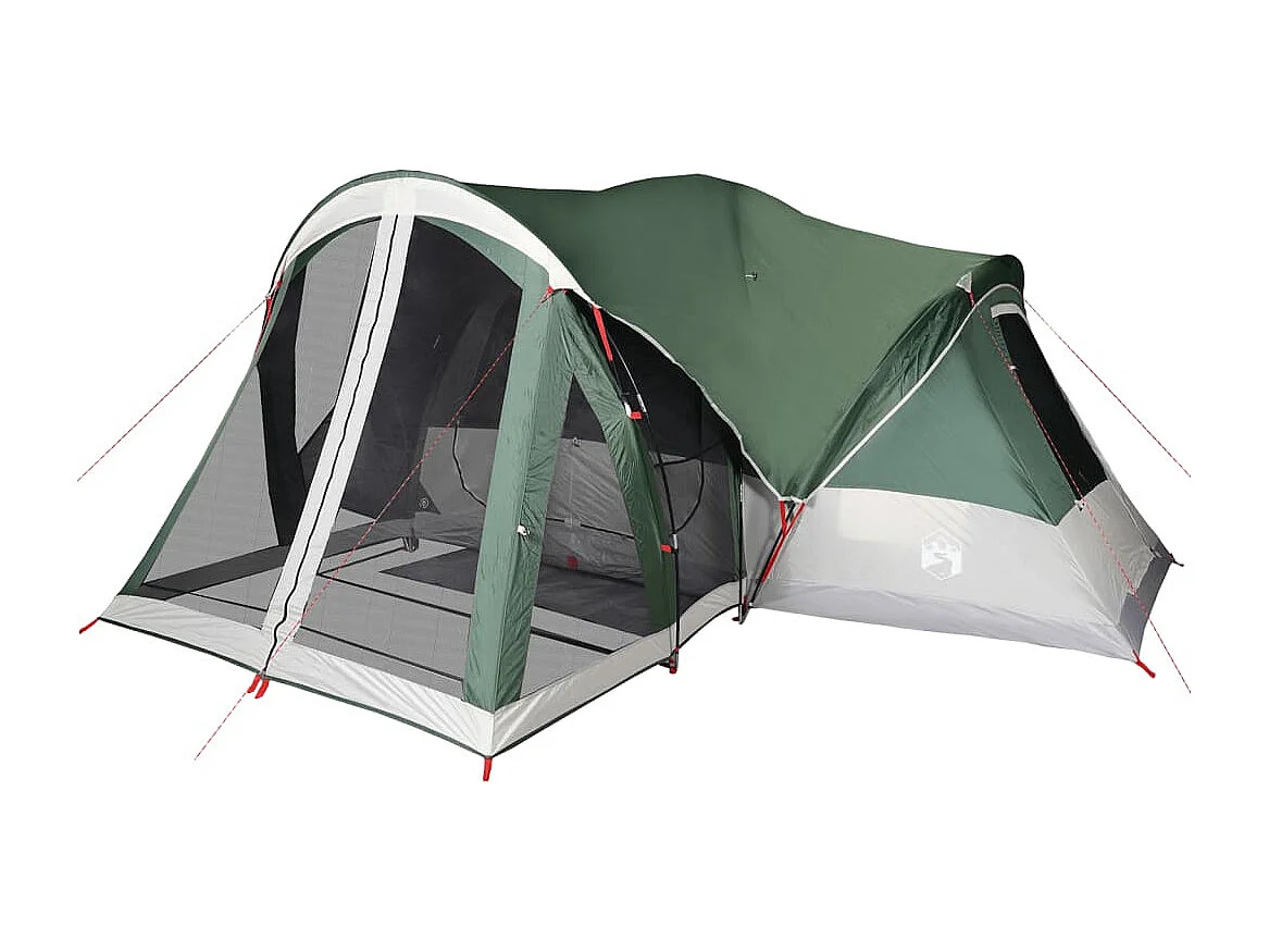 Tienda de campaña familiar tipi 8 personas impermeable verde ES773453