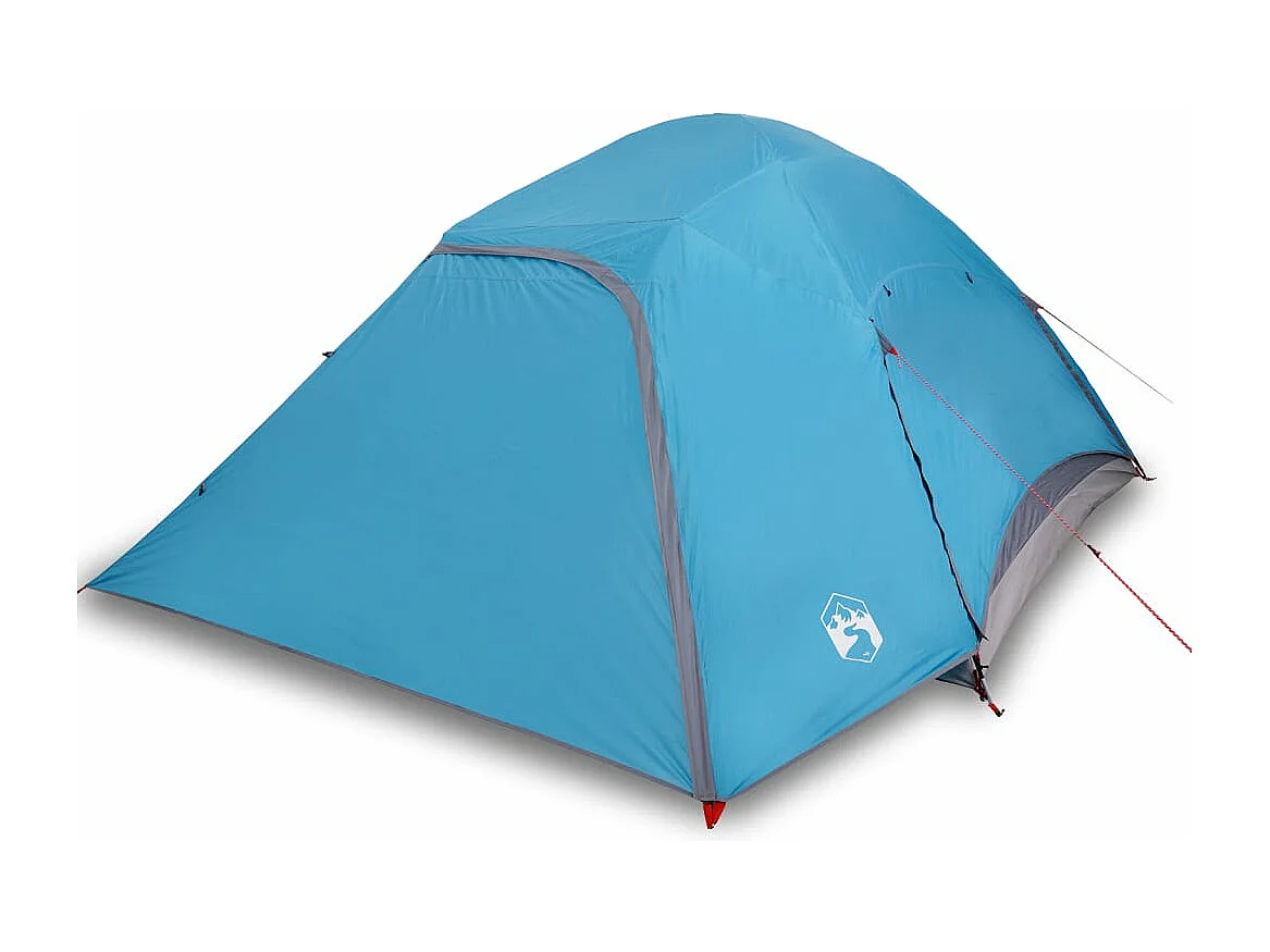 Tonnelle -Tente familiale à dôme 6 personnes bleu imperméable FR393532