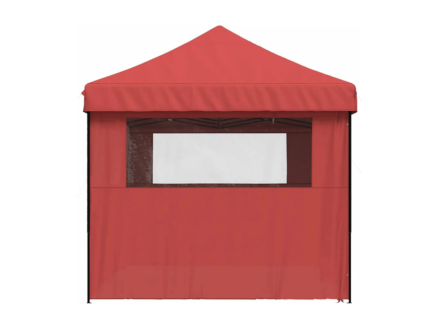 Tonnelle -Tente de réception pliable escamotable avec 4 parois latérales FR685422