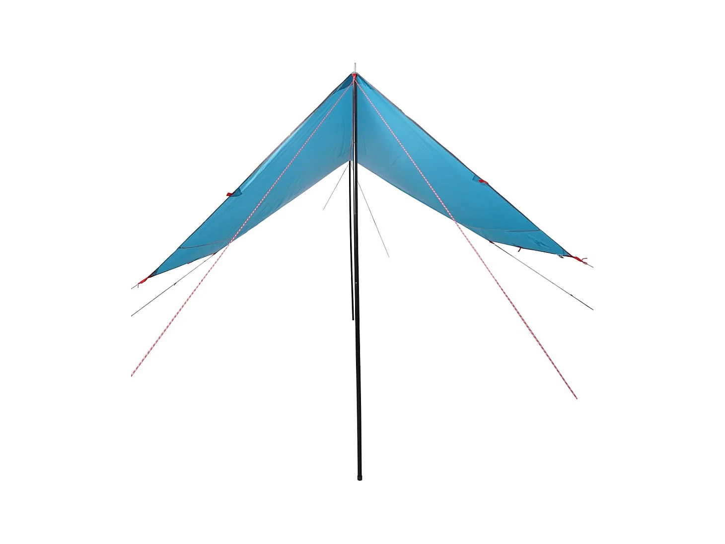 Tonnelle- Bâche de camping vert 430x380x210 cm imperméable FR345537
