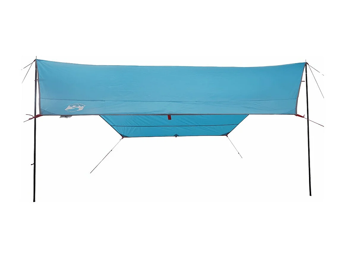 Tonnelle- Bâche de camping vert 430x380x210 cm imperméable FR345537