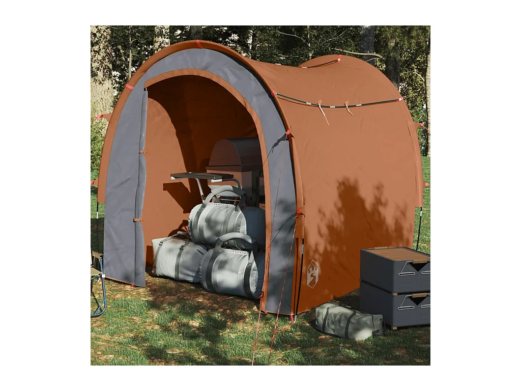 Tonnelle -Tente de rangement orange imperméable FR384426