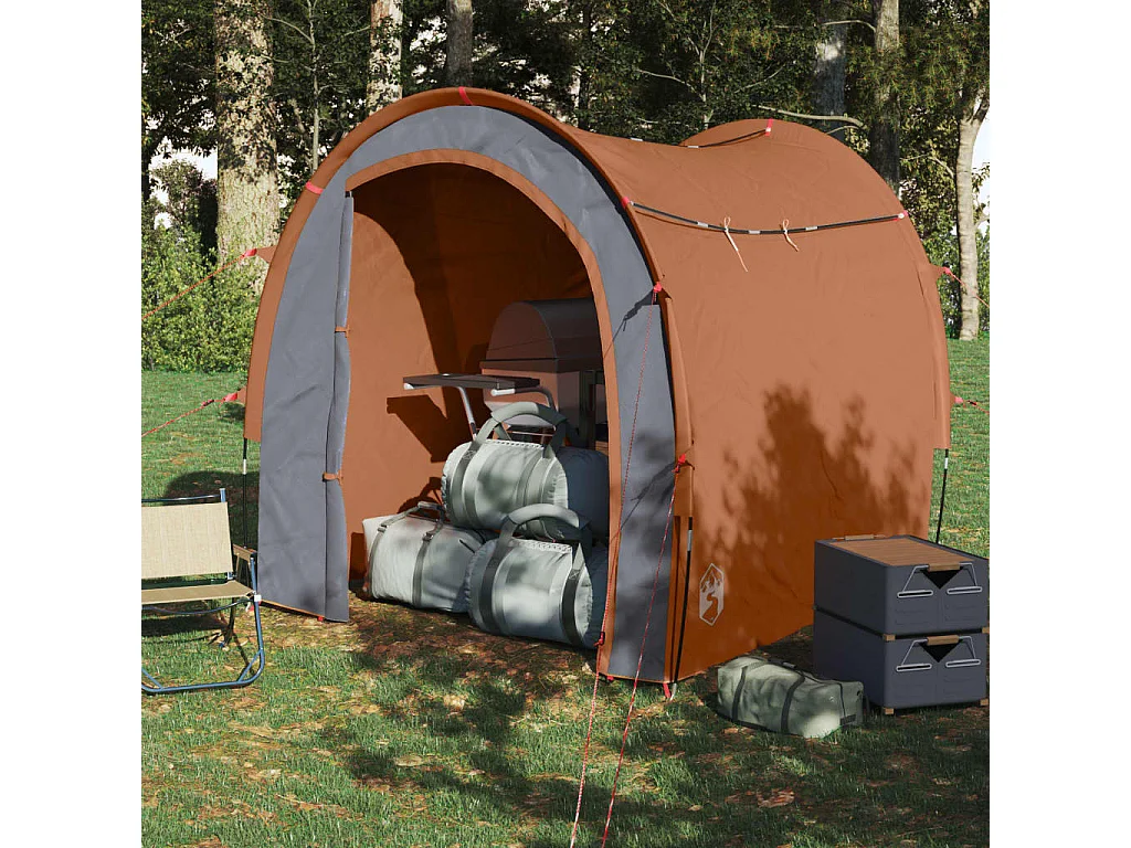 Tonnelle -Tente de rangement orange imperméable FR384426