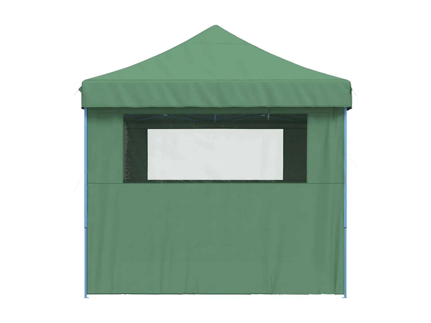 Tonnelle -Tente de réception pliable escamotable 4 parois latérales vert FR209901