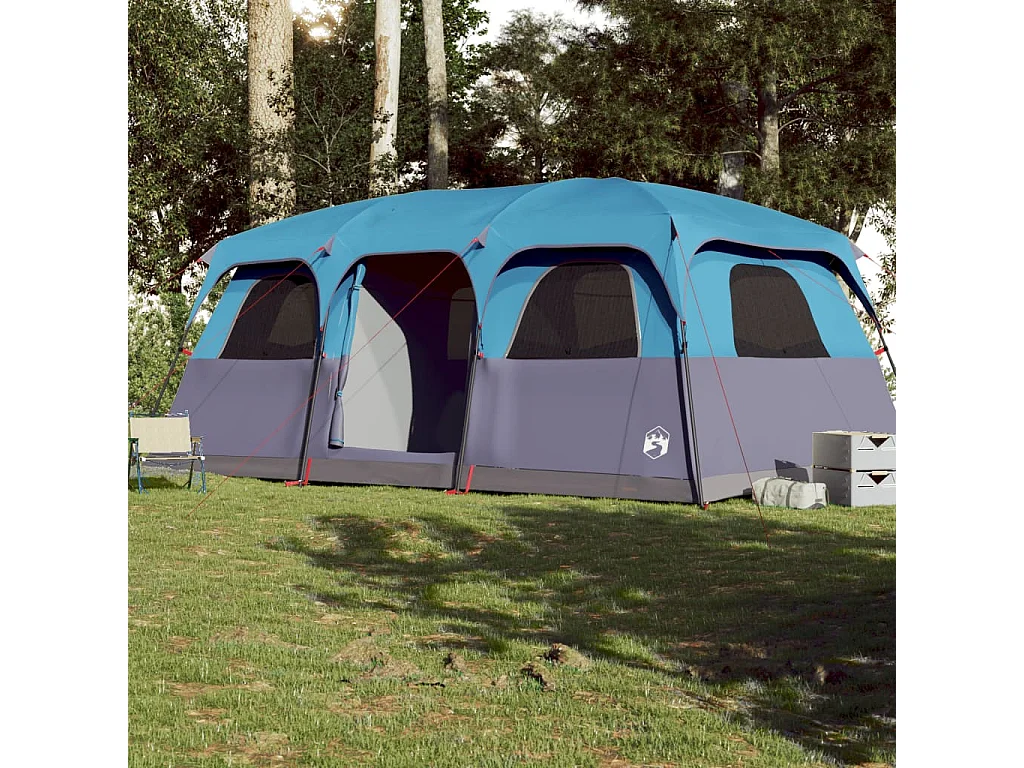 Gezinstent 9-persoons waterdicht blauw BE846786