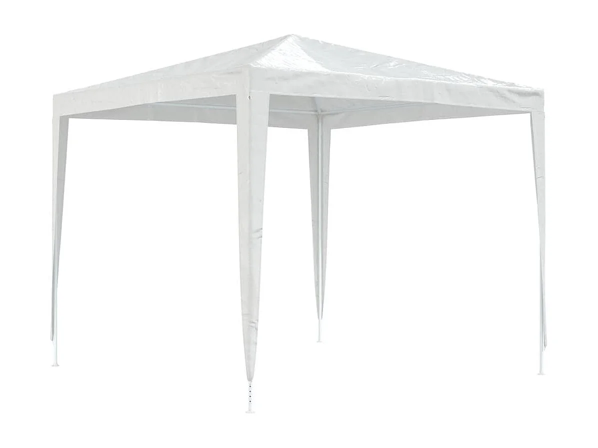 Tonnelle -Tente de réception 2,5x2,5 m Blanc FR461107