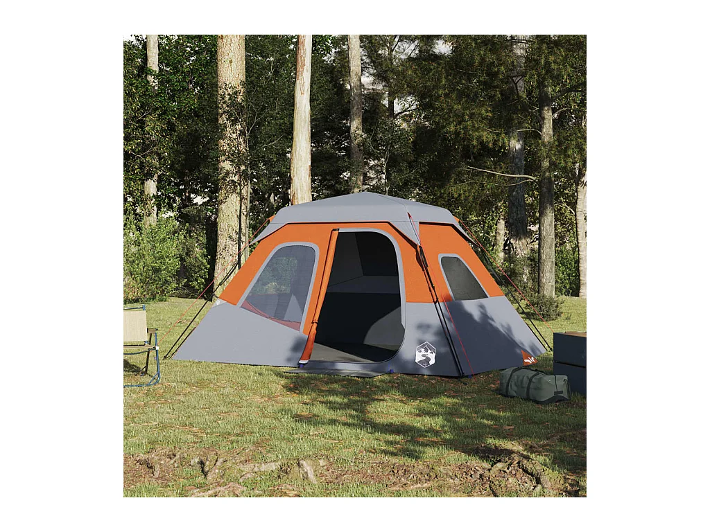 Tonnelle -Tente familiale 6 personnes libération rapide imperméable FR814103