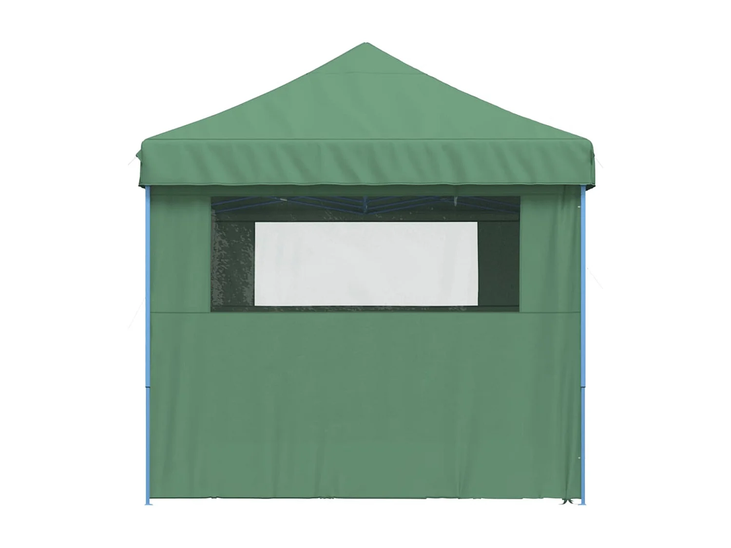 Tenda p/ festas pop-up dobrável com 4 paredes laterais verde PT908324