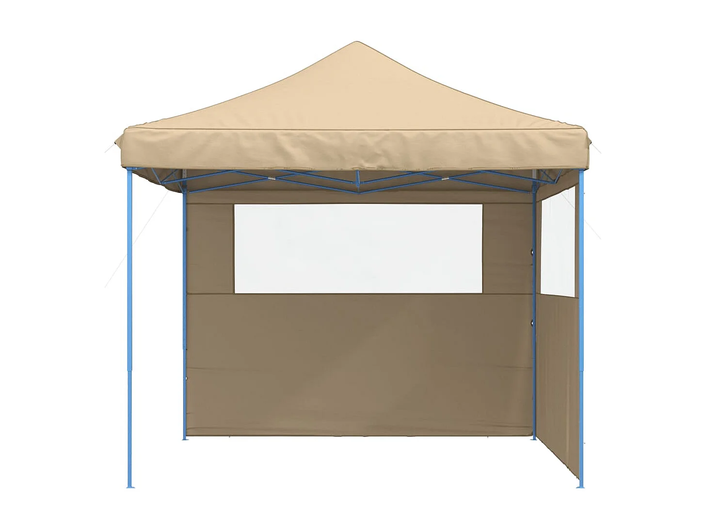 Tonnelle -Tente de réception pliable escamotable avec 2 parois latérales FR594792