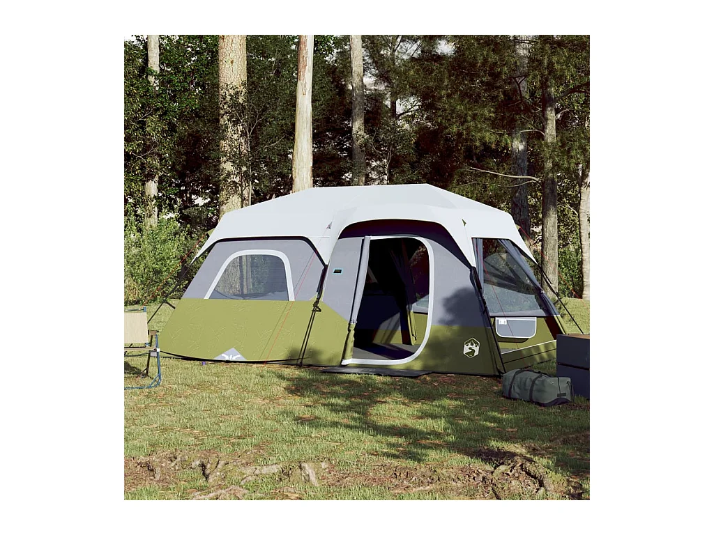 Tonnelle -Tente familiale avec LED 9 personnes libération rapide FR302463