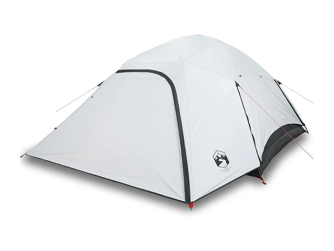 Tienda familiar iglú 6 personas tela opaca impermeable blanca ES950005