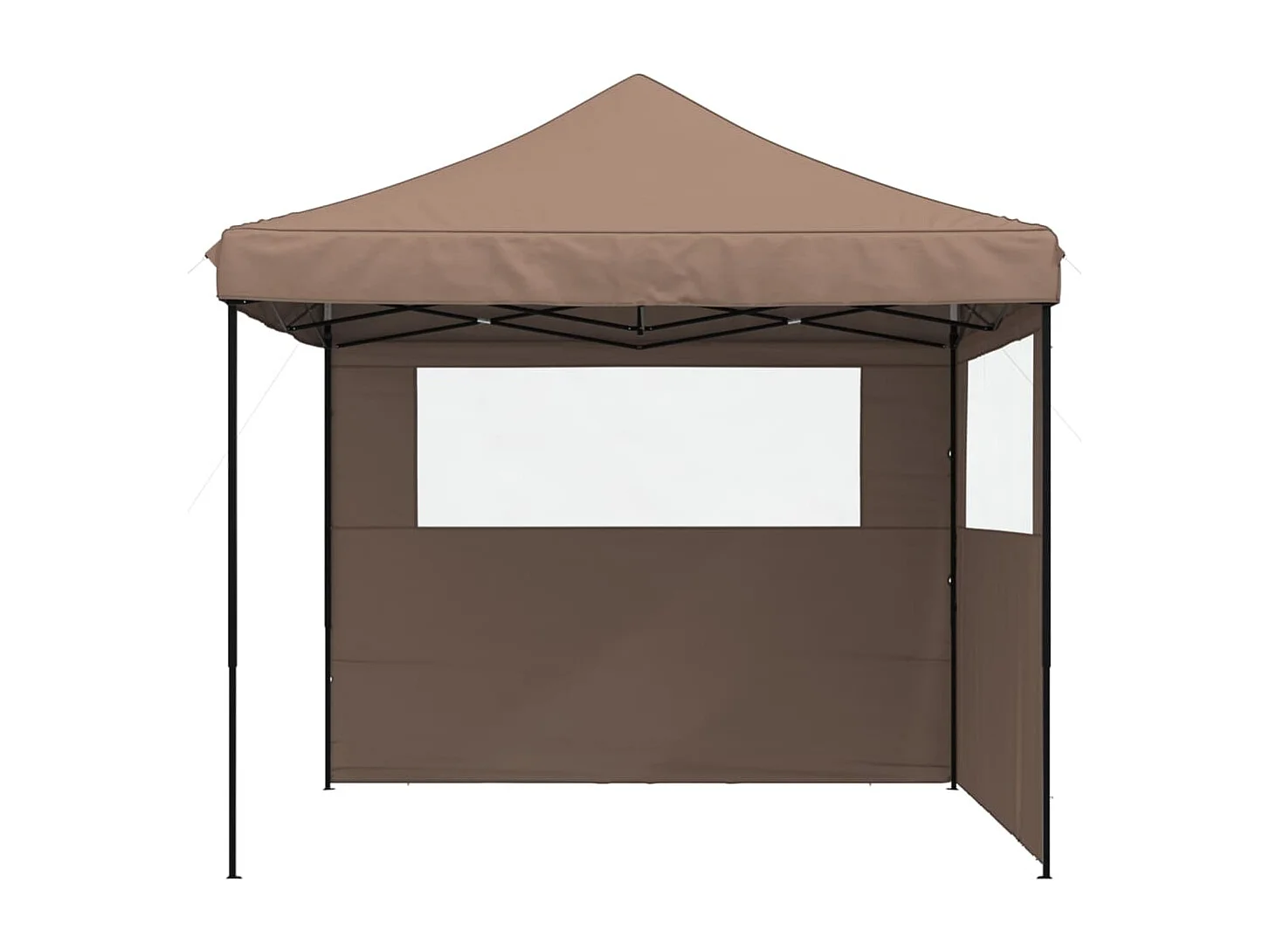 Tonnelle -Tente de réception pliable escamotable avec 2 parois latérales FR442954