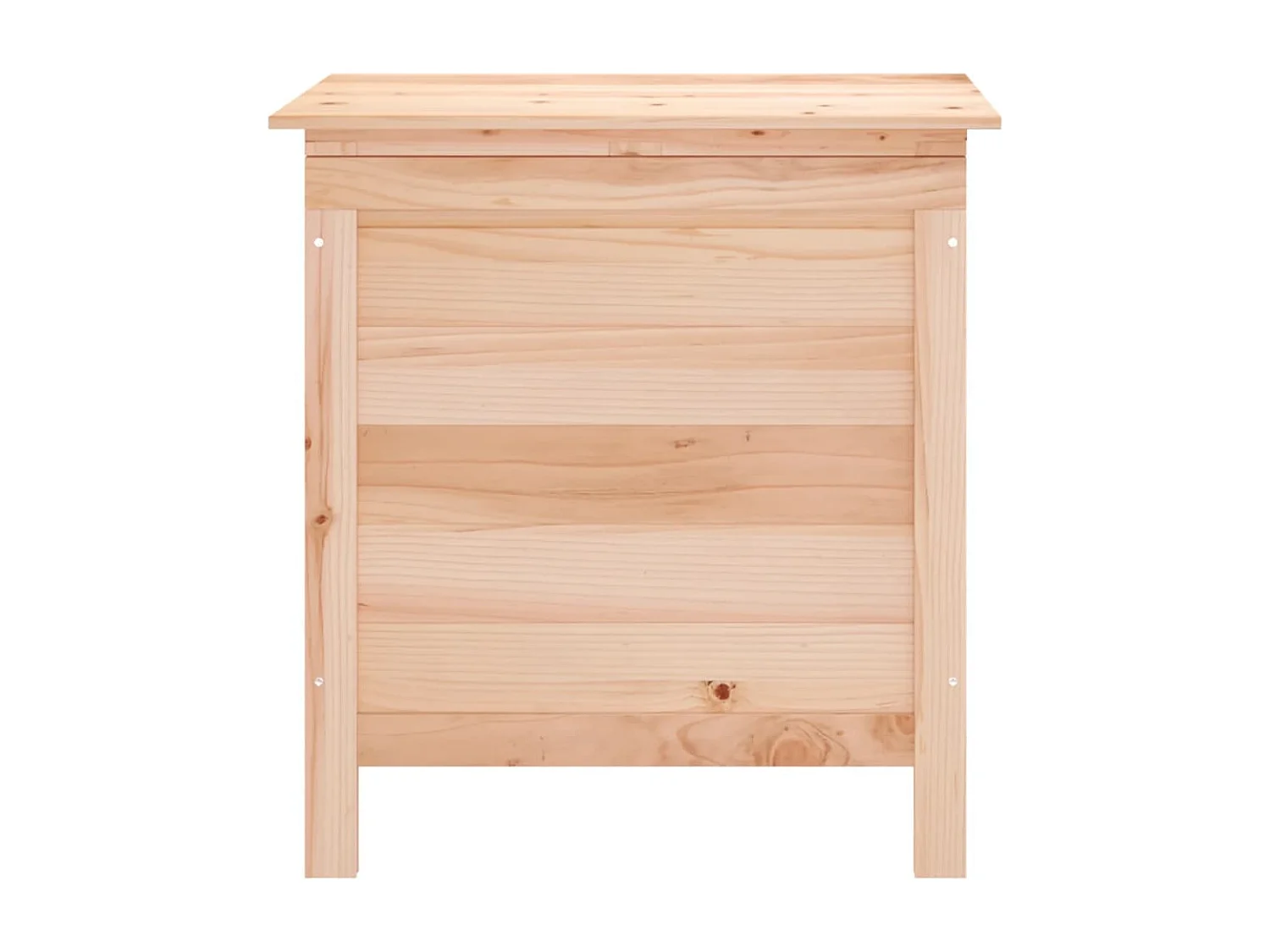 Caixa de arrumação para jardim 50x49x56,5 cm abeto maciço PT664555