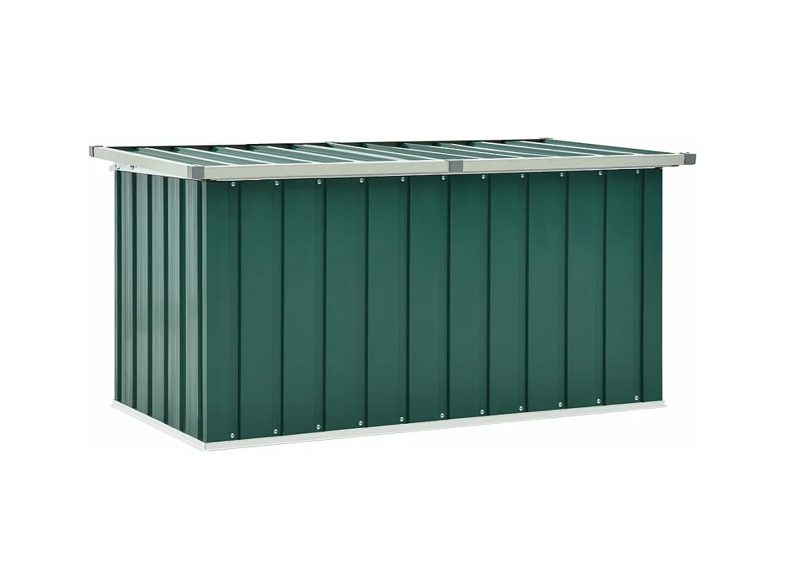Coffre de rangement de jardin Vert 129x67x65 cm FR939908