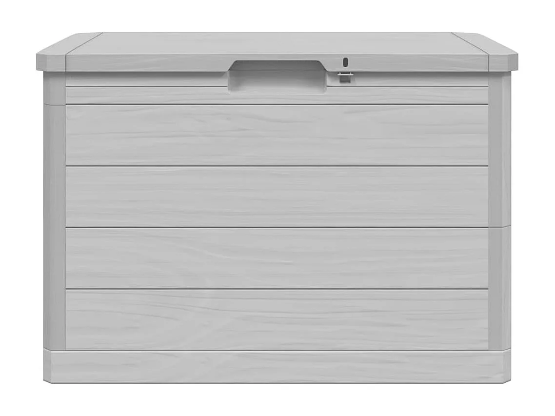 Caixa para almofadões de exterior polipropileno cinzento PT485962