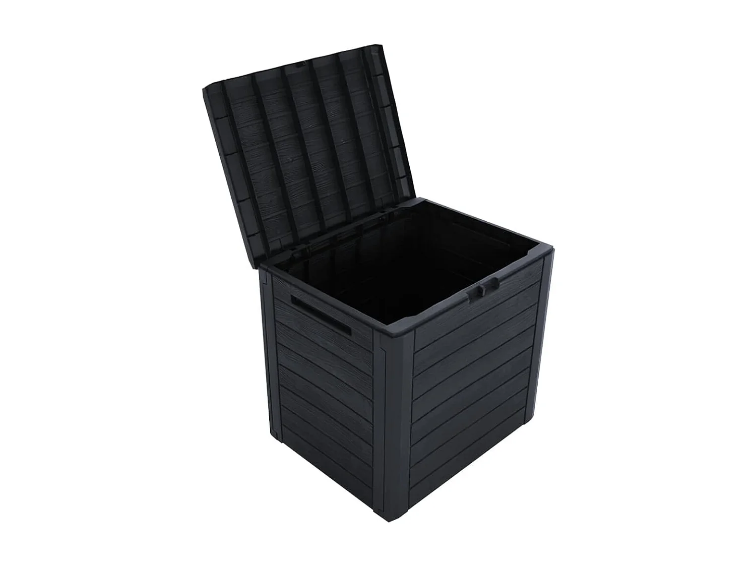 Coffre de stockage jardin Anthracite 58,5x46x55 cm Polypropylène FR240743