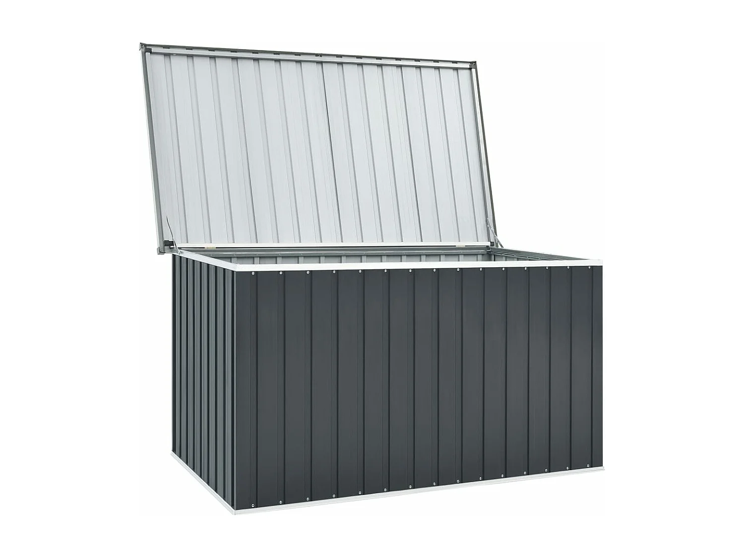 Coffre de rangement de jardin Gris 171x99x93 cm FR237815