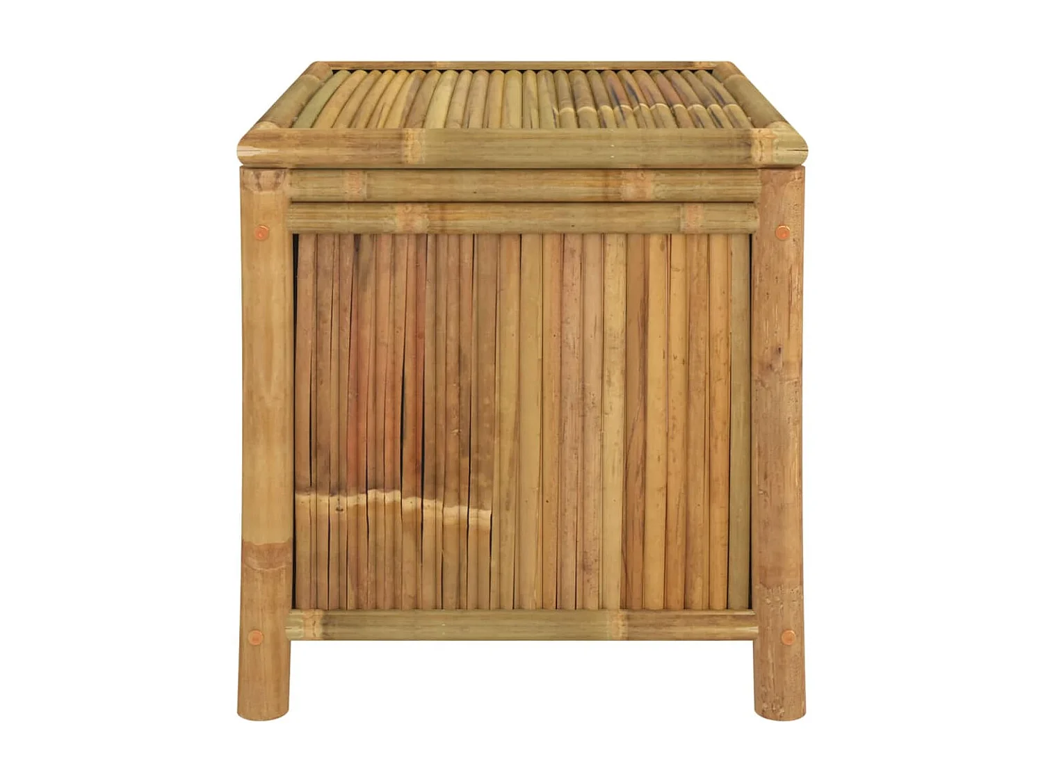 Coffre de rangement de jardin 60x52x55 cm Bambou FR486861