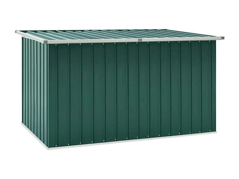 Caixa de arrumação para jardim 171x99x93 cm verde PT227451