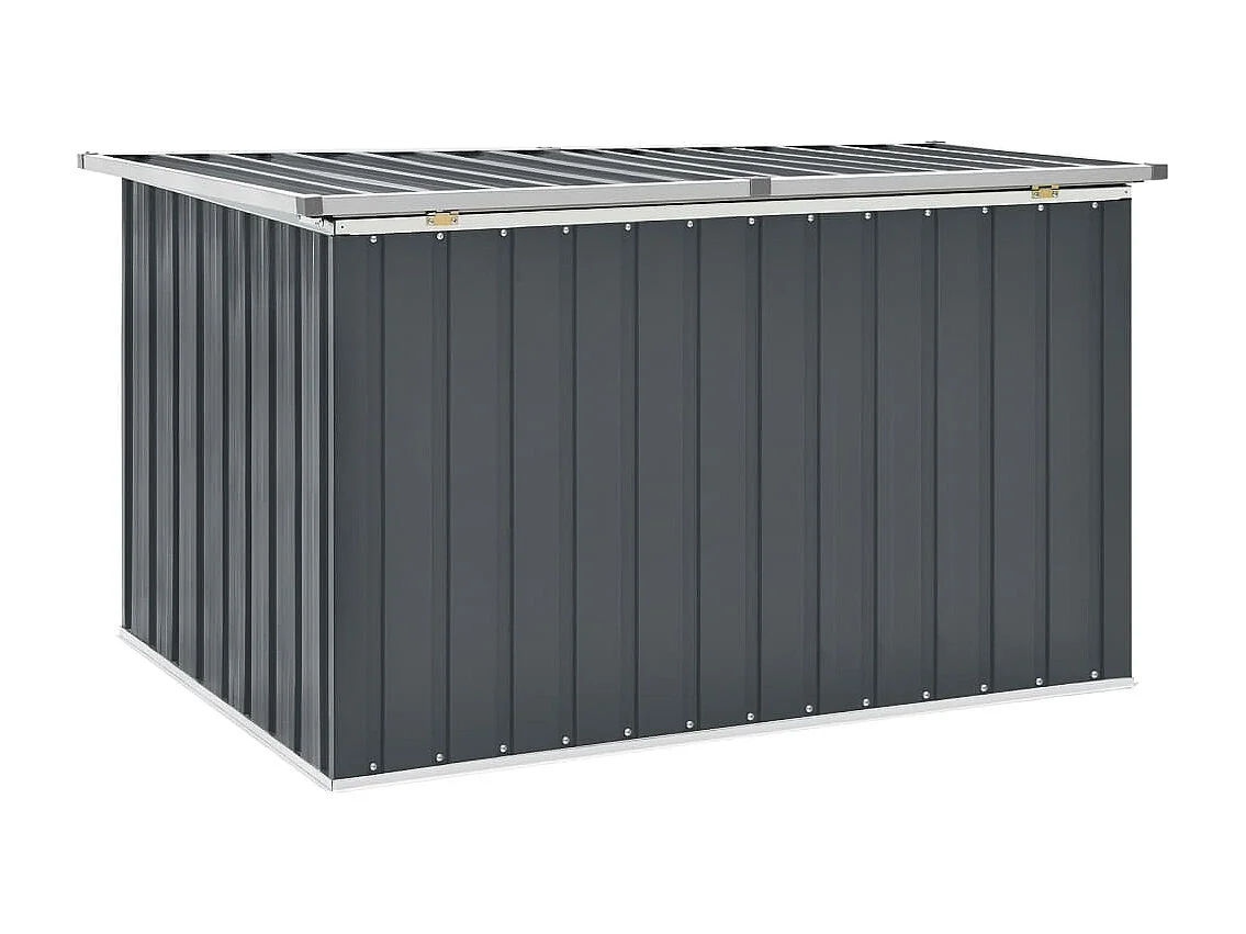 Tuinbox 149x99x93 cm grijs BE405954