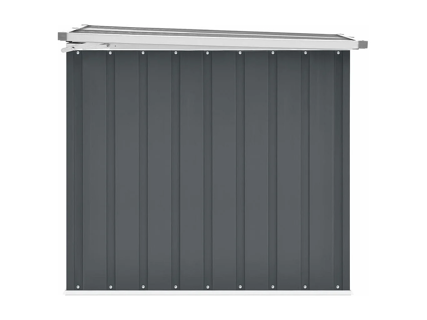 Tuinbox 149x99x93 cm grijs BE405954