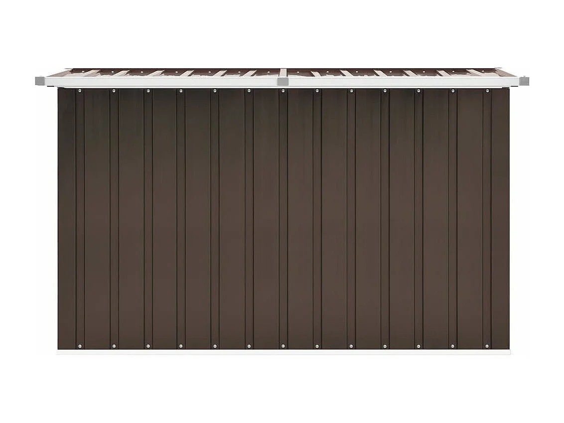 Coffre de rangement de jardin Marron 149x99x93 cm FR929188