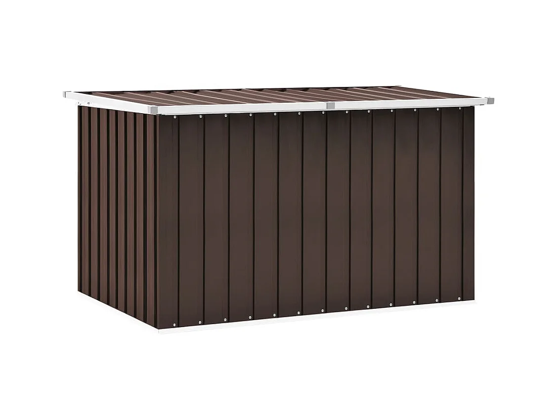 Coffre de rangement de jardin Marron 149x99x93 cm FR929188