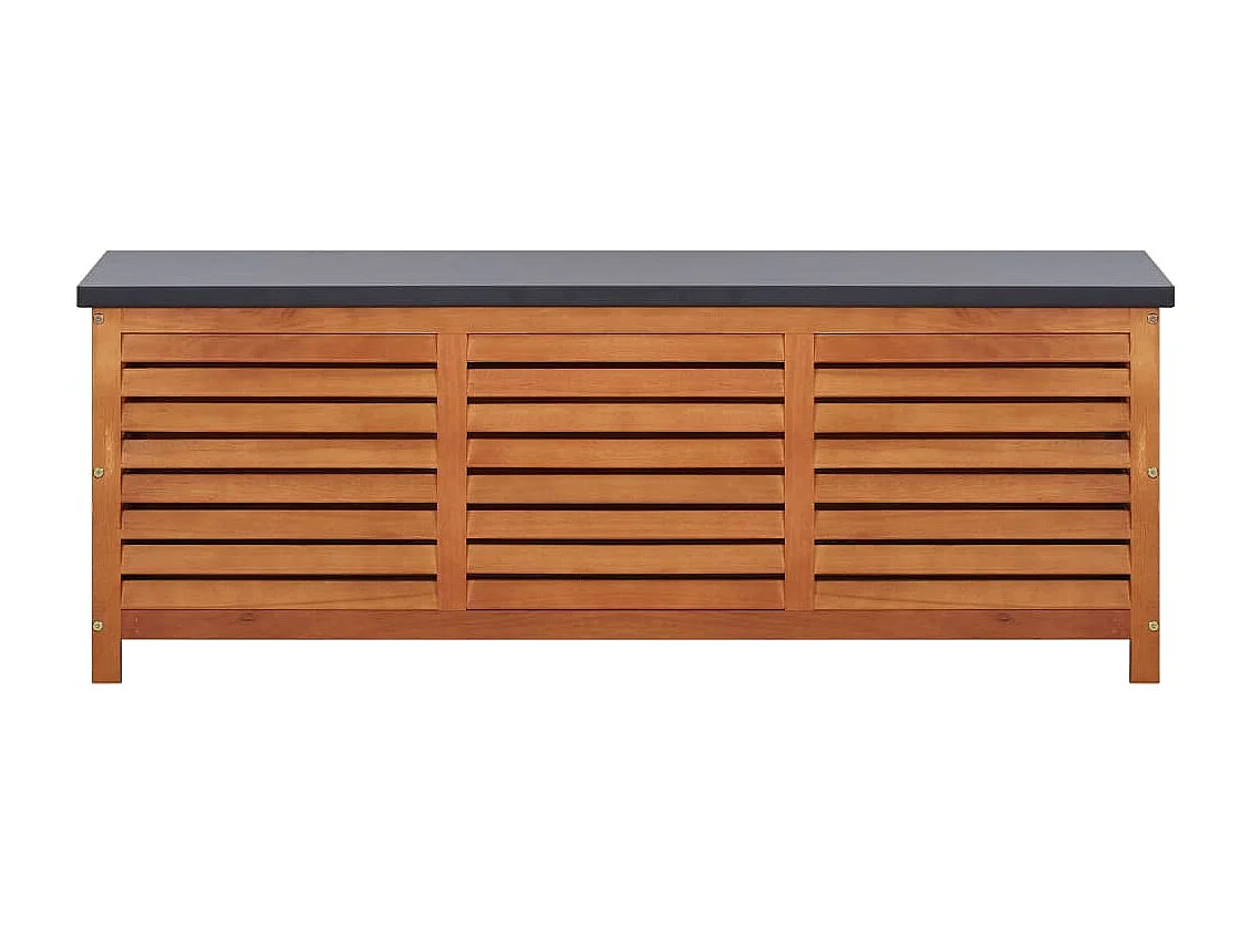 Tuinbox 150x50x55 cm massief eucalyptushout BE719488