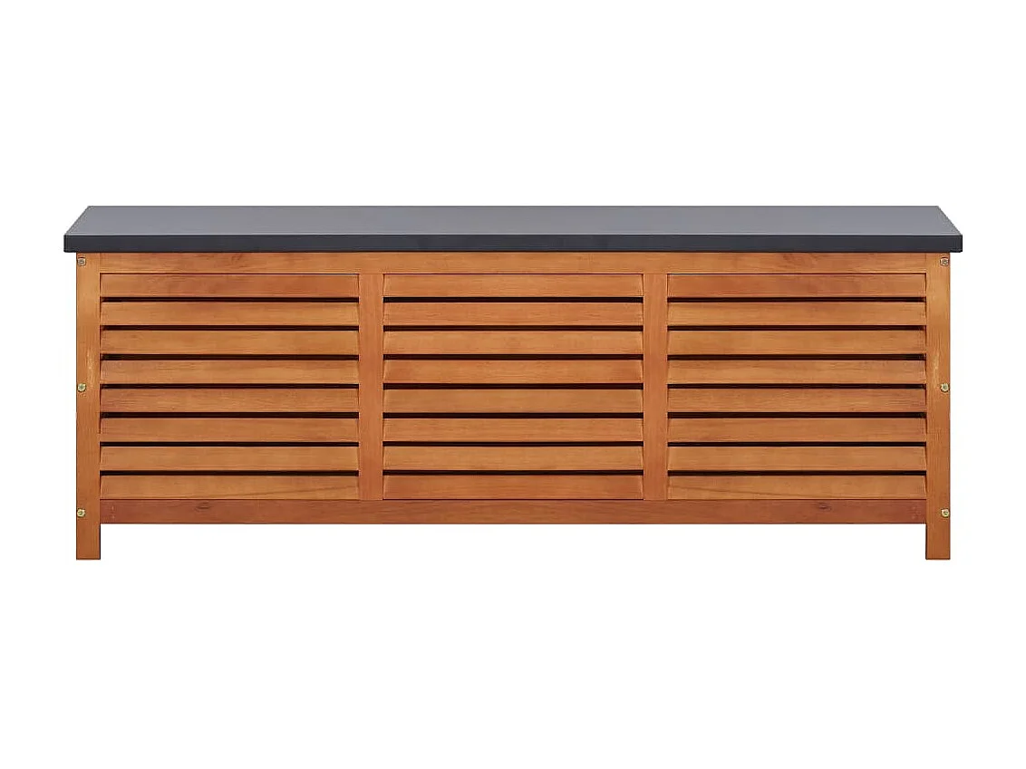 Tuinbox 150x50x55 cm massief eucalyptushout BE719488