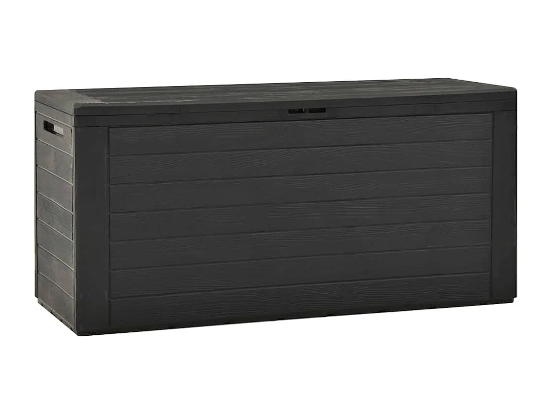 Tuinbox 116x44x55 cm antraciet BE240922