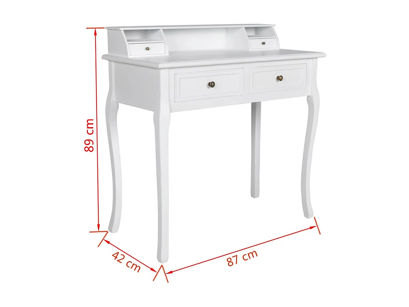 Tocador moderno blanco ES223294