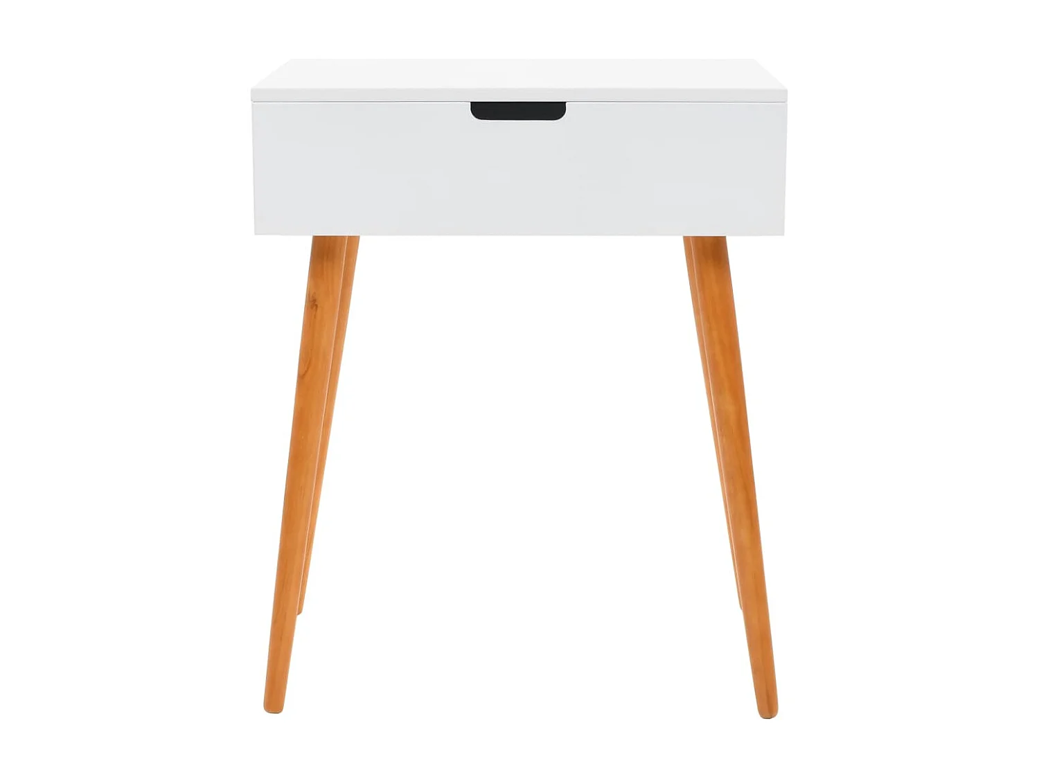 Kaptafel met spiegel 60x40x75 cm MDF BE229425