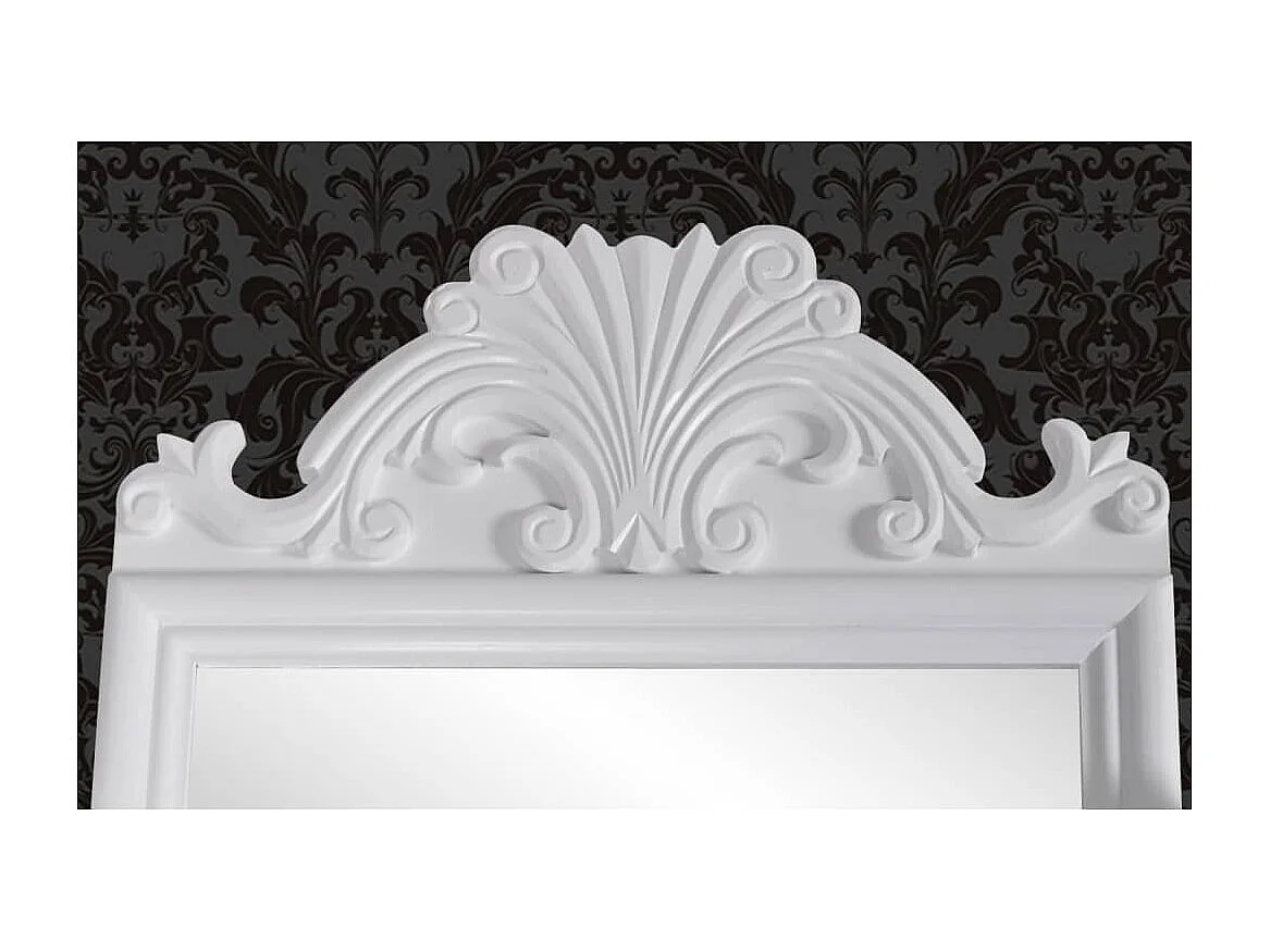 Kaptafel met draaiende rechthoekige spiegel MDF BE796354