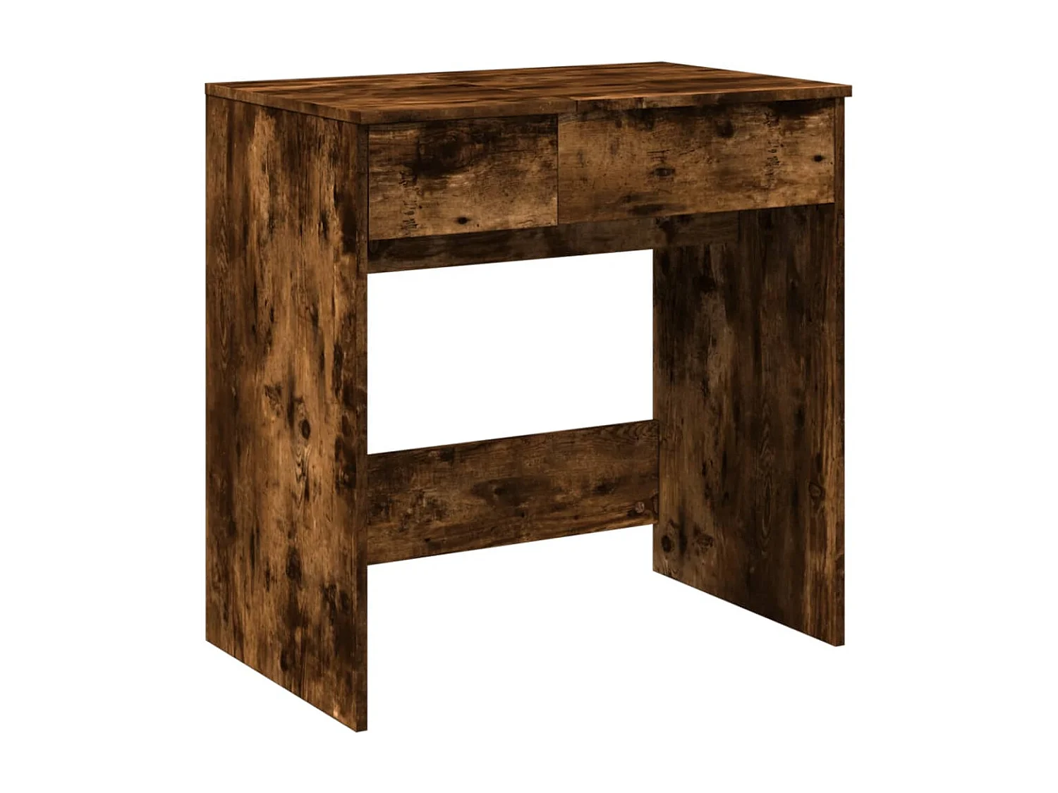 Toucador com espelho 73x46,5x120 cm cor carvalho fumado PT920119