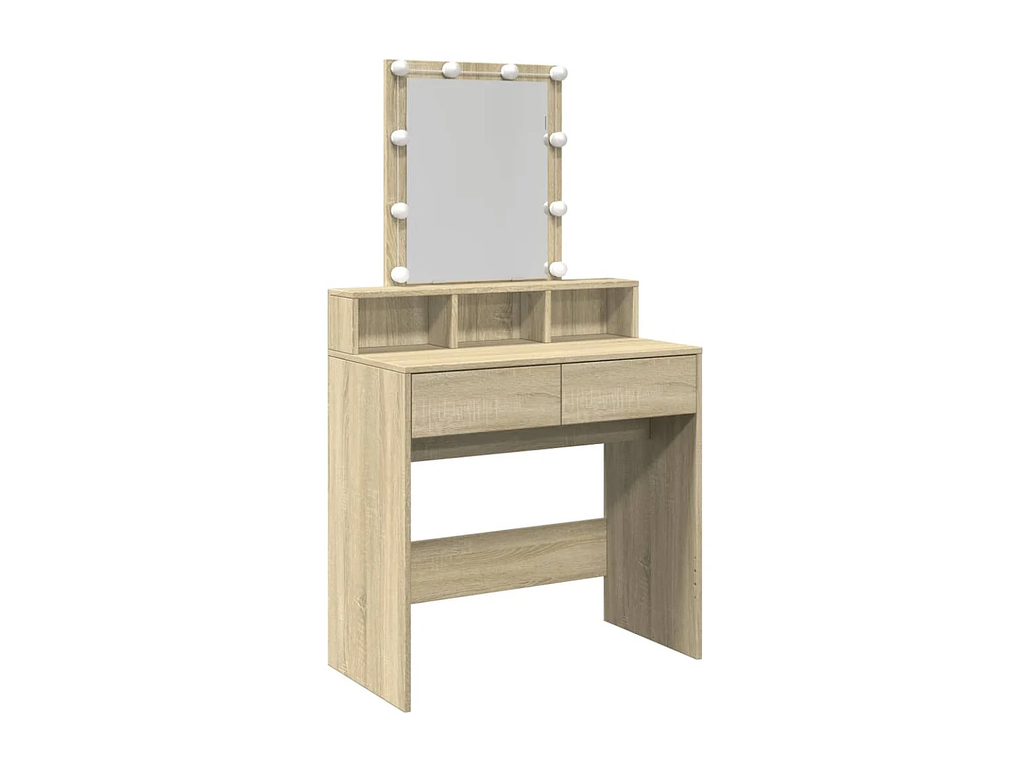 Toucador com LED 80x41x144,5 cm carvalho sonoma PT907032