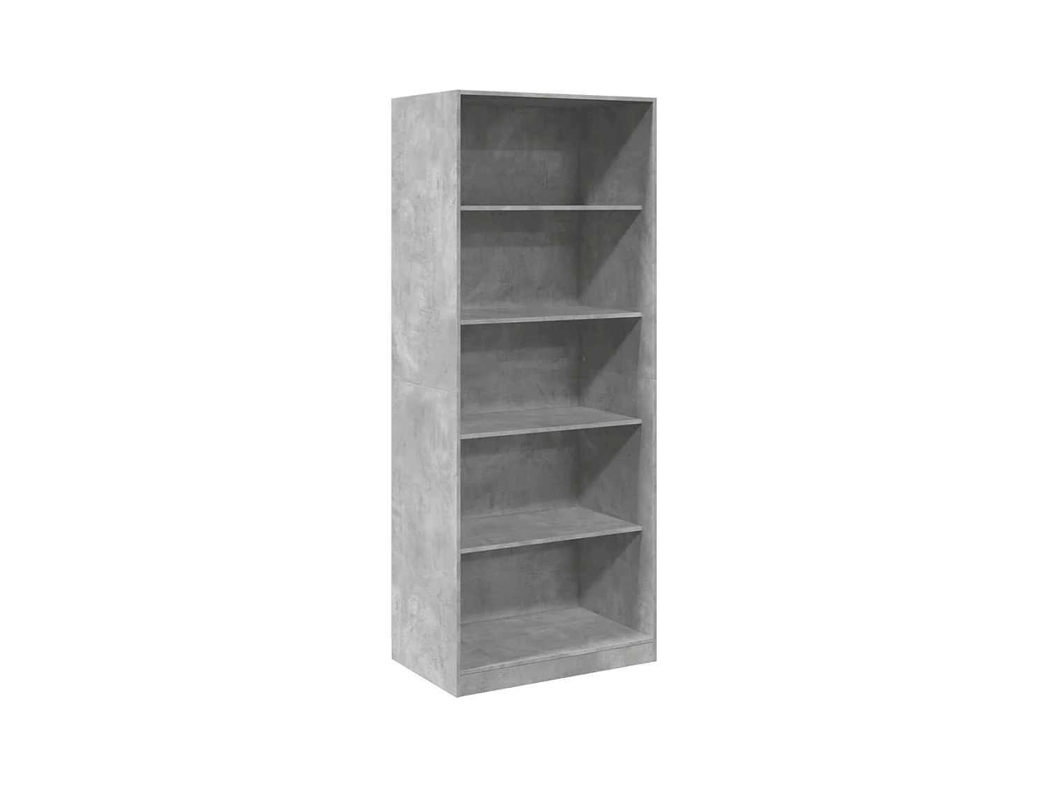 Garde-robe gris béton 80x50x200 cm bois d'ingénierie FR364826