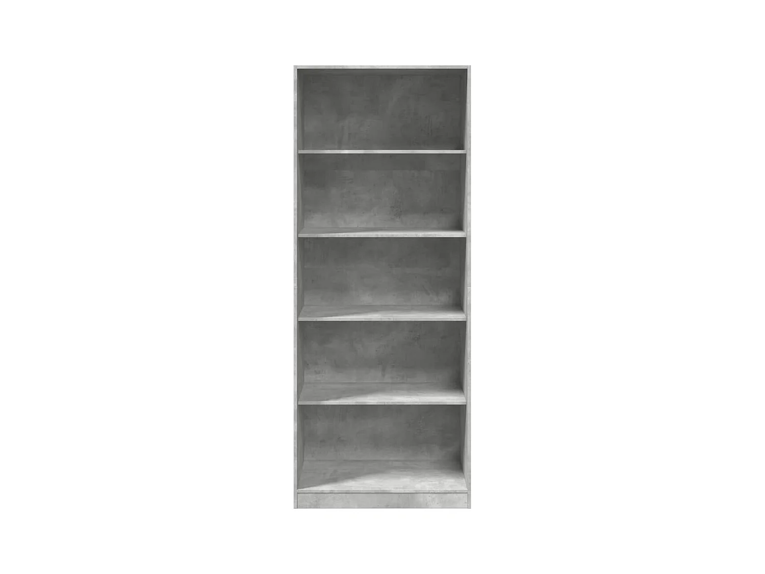 Garde-robe gris béton 80x50x200 cm bois d'ingénierie FR364826