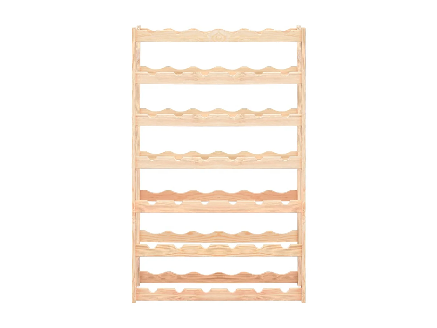 Botellero para 42 botellas de madera de pino ES225276