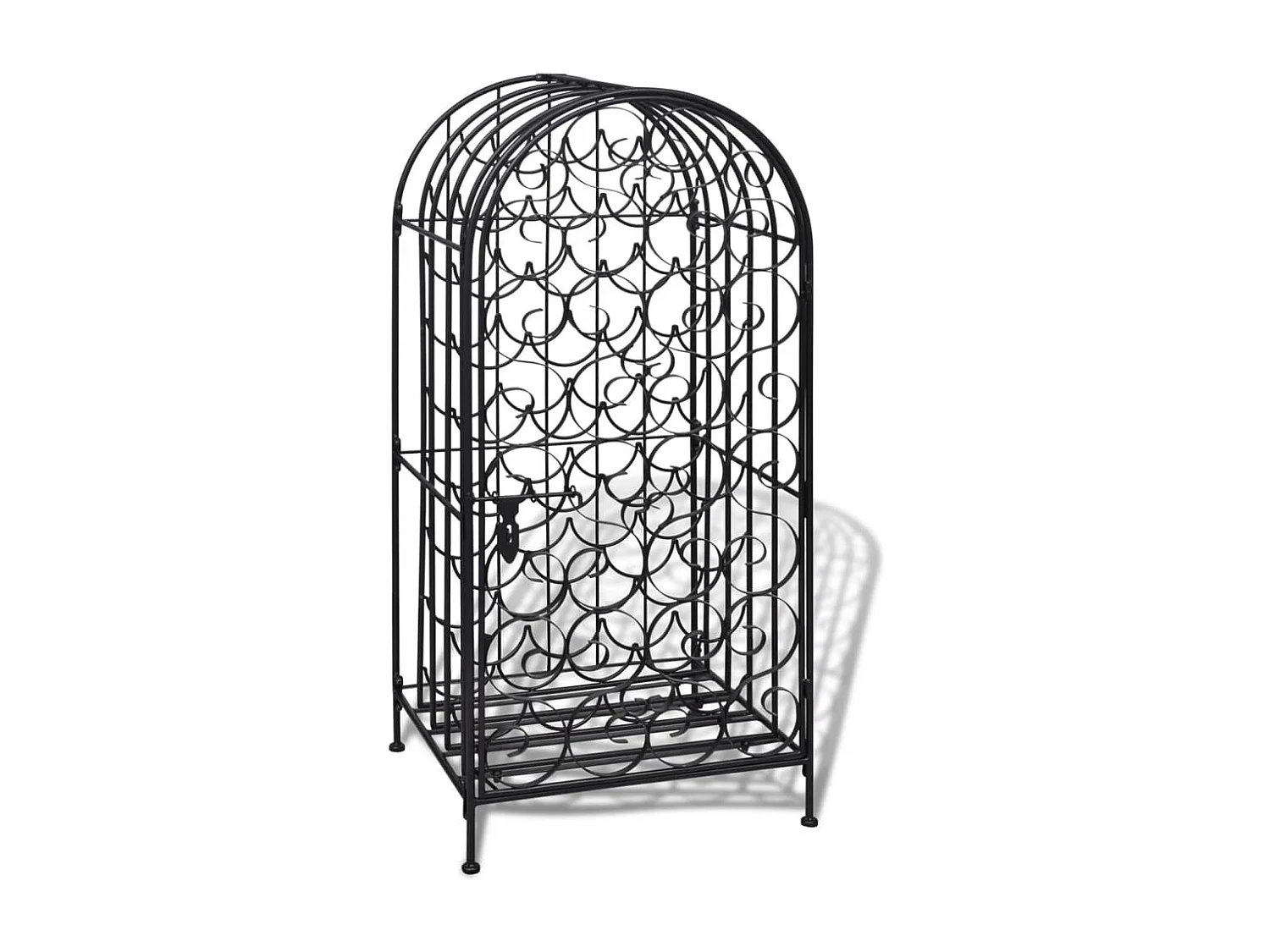 Garrafeira de metal, suporte para 35 garrafas de vinho PT725371