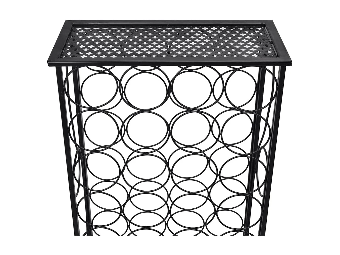 Botellero de metal para 28 botellas ES894633