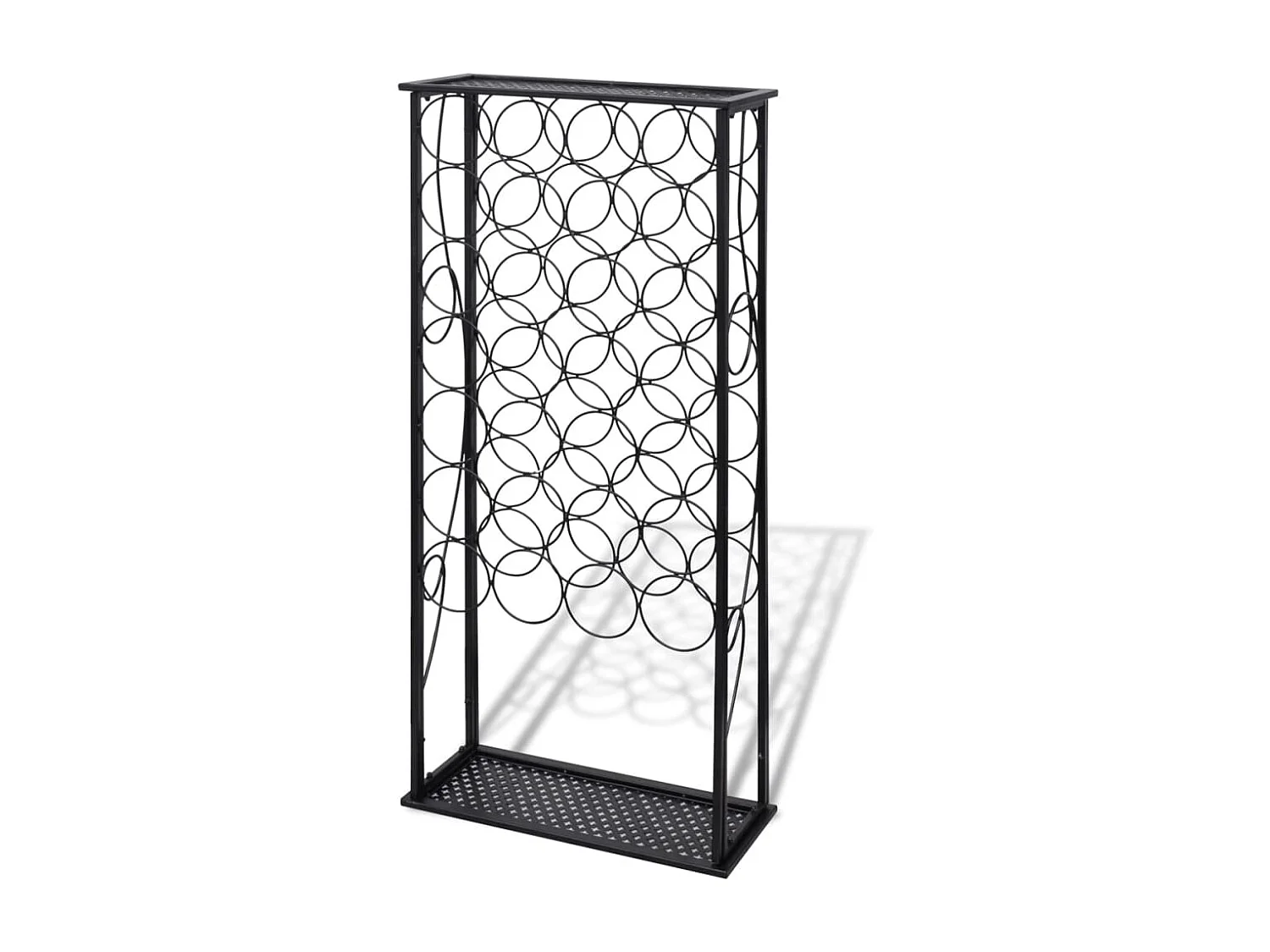 Casier à bouteilles pour 28 bouteilles Métal FR998048