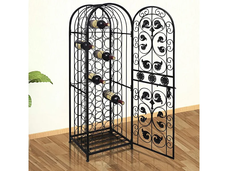 Casier à bouteilles pour 45 bouteilles Métal FR768038