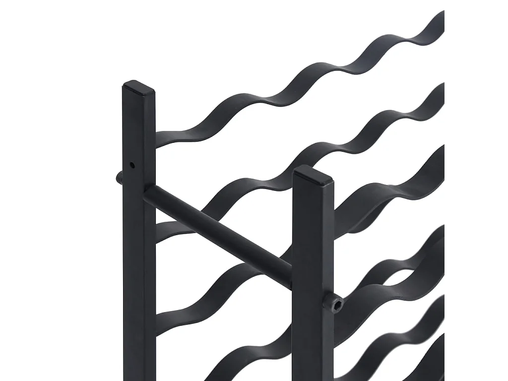 Botellero para 36 botellas hierro negro ES180868