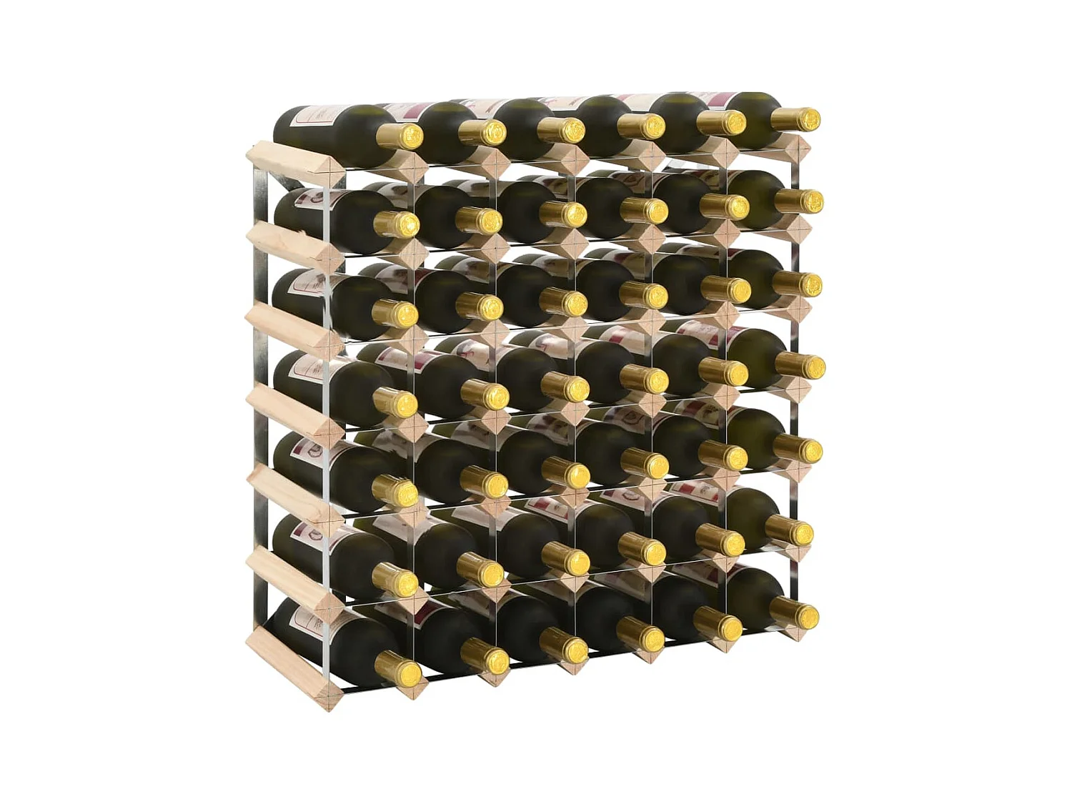 Casier à bouteilles 42 bouteilles Pinède solide FR549800