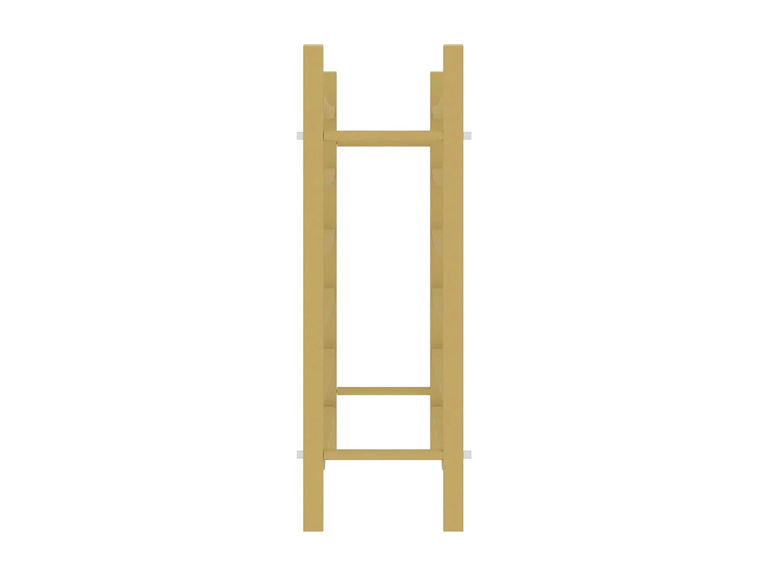 Casier à bouteilles pour 36 bouteilles Doré Métal FR217084