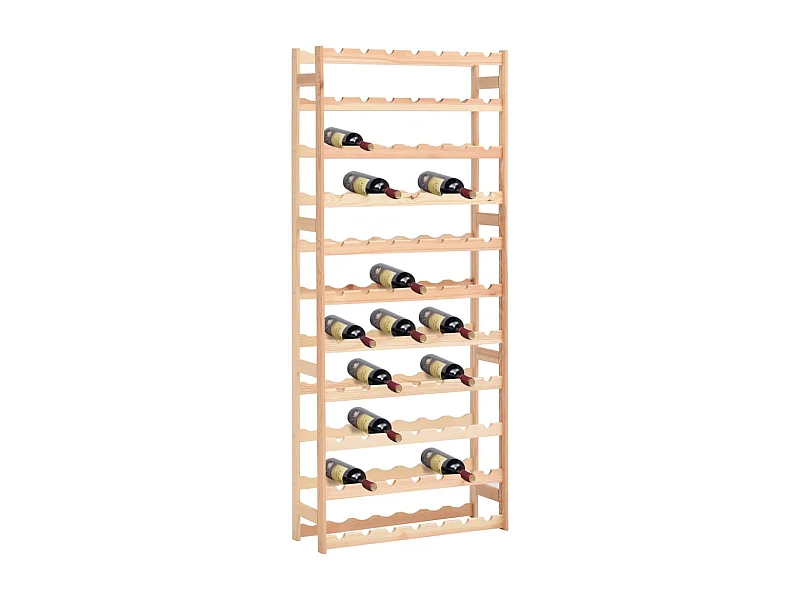 Casier à bouteilles pour 77 bouteilles Pinède FR603150