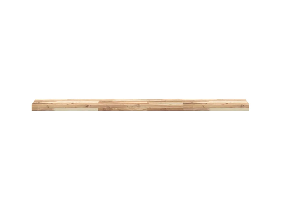 Etagère murale 140x20x4 cm bois d'acacia massif non traité FR490108
